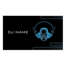 music_business_card_DJ Business Cards
