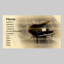 music business cards