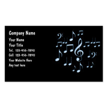 Music Business Cards