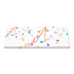 Music (colourful dots 1) canvas prints