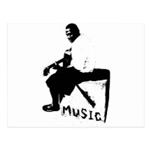 Music Cube Postcards