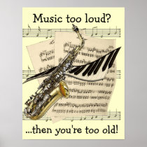 Music Design Customisable Poster