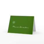 Music Director Snowflake cards
