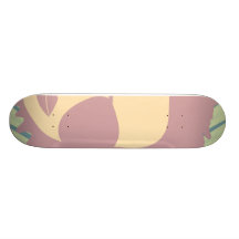 music diva funky pastels 2 custom skate board