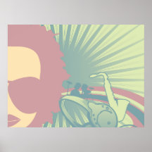 music diva funky pastels 2 poster