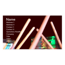 Music Drum Business Card