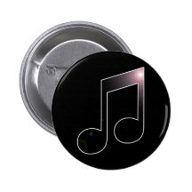 Music Eighth Note Button