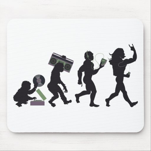 Music Evolution Mousepad