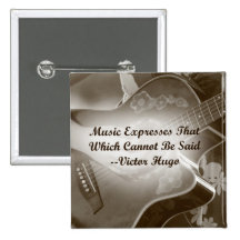 Music Expresses that guitar photo saying Buttons