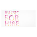 Music For Hire Club photo cards