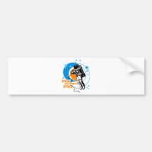Music from outta Space Bumper Stickers