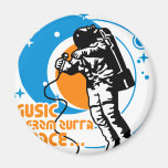 Music from outta Space Magnet