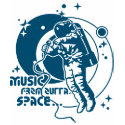 Music from outta Space t-shirts