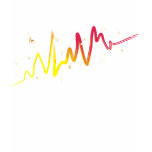 Music (gold, yellow, red 1) t-shirts