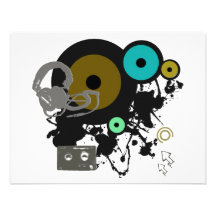 Music Graphic Design! Personalized Invite