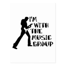 Music Group Postcard
