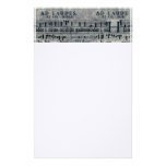 Music Grunge Stationery