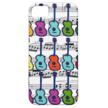 music instruments and notes iPhone 5 cases