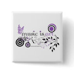 Music Is Art buttons