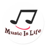 Music Is Life stickers