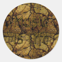 Music Is Life Sticker