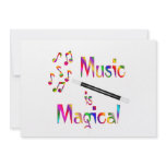 Music is Magical invitations
