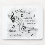 Music Is Me Mouse Mats