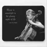 Music is moonlight mousepads
