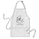 MUSIC IS..., MY FOOD FOR LIFE! aprons