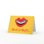 Music Is My Life Greeting Card