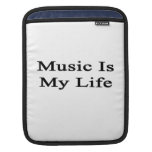 Music Is My Life iPad Sleeves