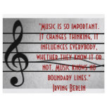 Music is so important flyer design