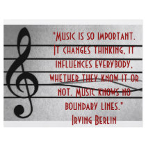 Music is so important flyer design