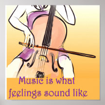 Music is what feelings sound like print