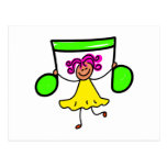 Music Kid Post Cards