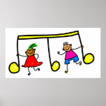 Music Kids Posters
