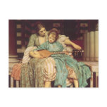 Music Lesson by Lord Frederic Leighton postcards