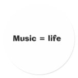 Music = life stickers