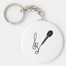 music lover keychain