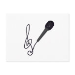 music lover postcards
