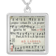 Music Manuscript Jewelry
