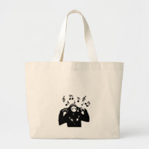 music monkeymonkey canvas bags