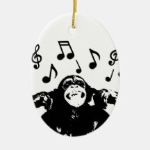 music monkeymonkey christmas tree ornament