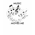 MUSIC, MOVES ME t-shirts