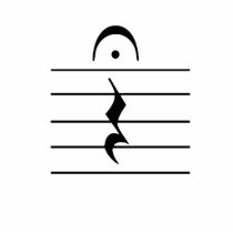 Music Notation Rest Blank