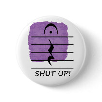 Music Notation Rest with Shut up