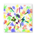 Music notation symbols graphic magnets