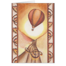 Music Note Card 4x6