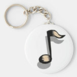 Music Note Keychain