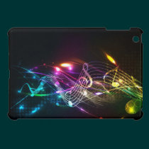 Music Notes in Color for Music-lovers ipad mini cases